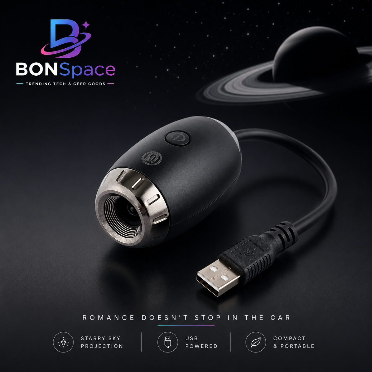 BONSpace Aura — Proyector de Galaxia y Estrellas